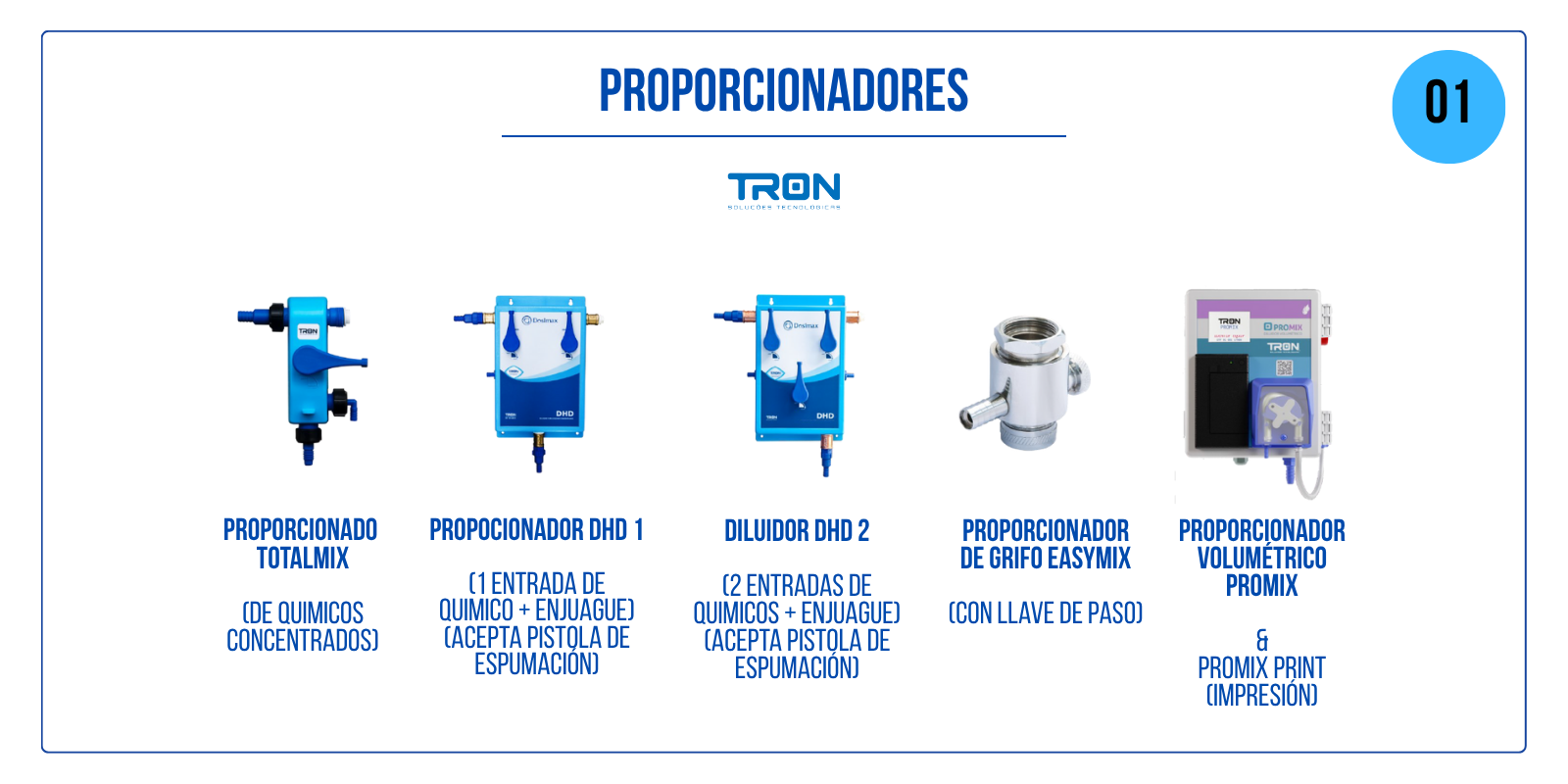 PROPORCIONADORES TRON